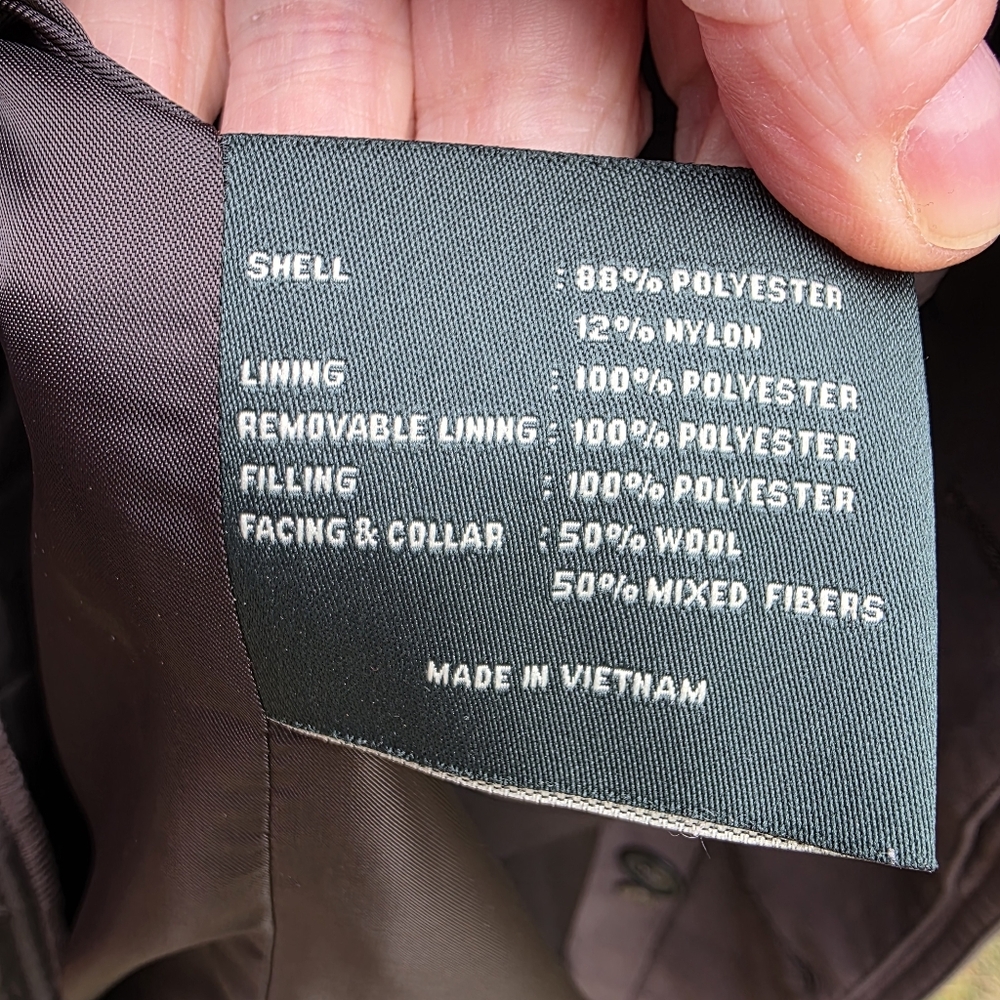 Lauren Ralph Lauren Water Repellent Edgar Jacket With Removable Lining 40R - Picture 11 of 13